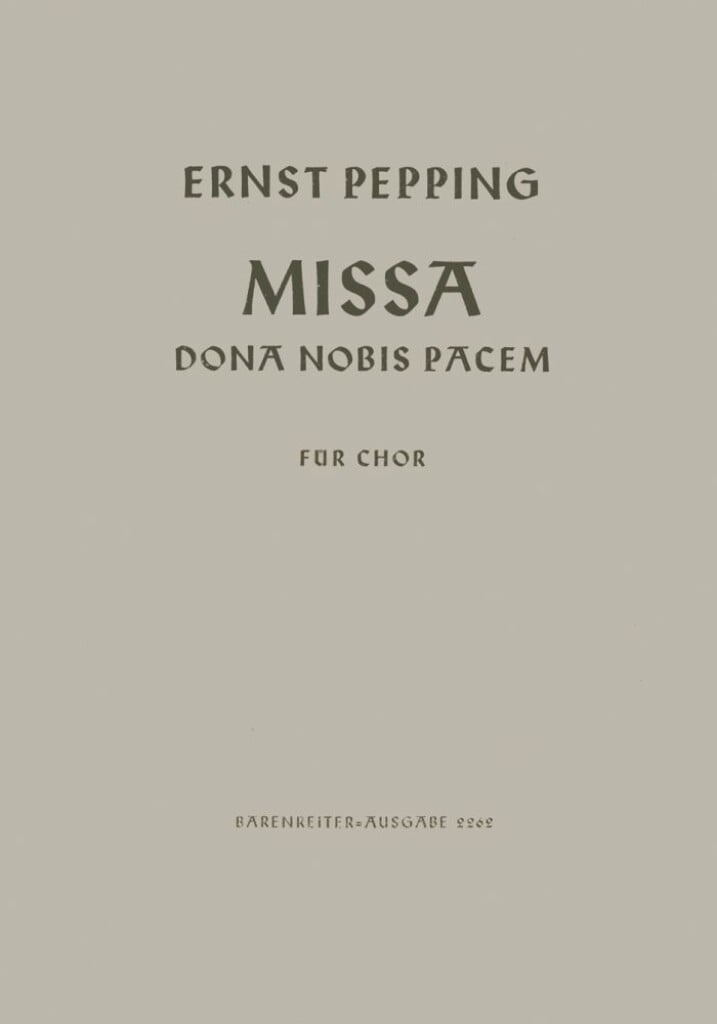 Missa Dona nobis pacem